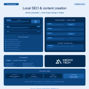Local SEO & content creation